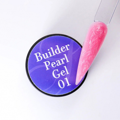 Тестер моделирующего геля Builder Pearl Gel 01 SOLAlove, 5мл